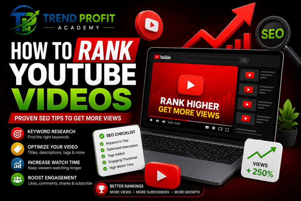 rank youTube videos