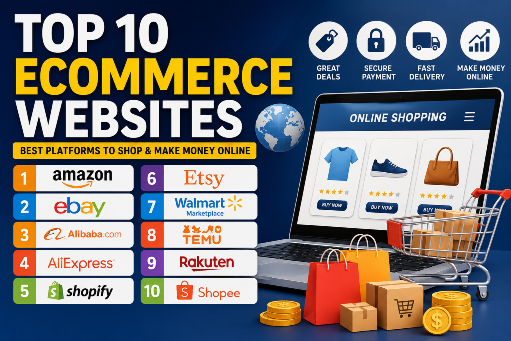 Top 10 eCommerce Websites