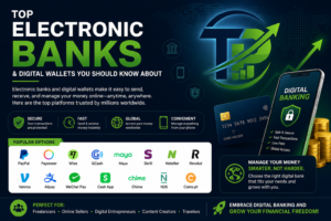 Electronic Banks and Digital Wallets