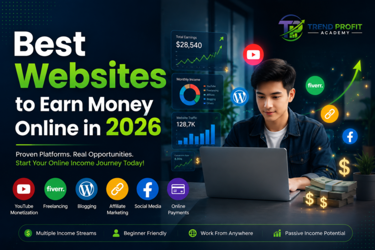 Best Websites to Earn Money Online in 2026 for Beginners – Top Best Websites to Earn Money Online Best Websites to Earn Money Online in 2026 for Beginners