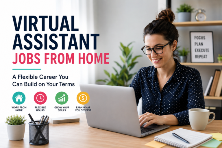 Virtual Assistant Jobs From Home: A Complete Guide to Starting a Flexible Online Career Virtual Assistant Jobs From Home