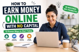 earn money online with no capital